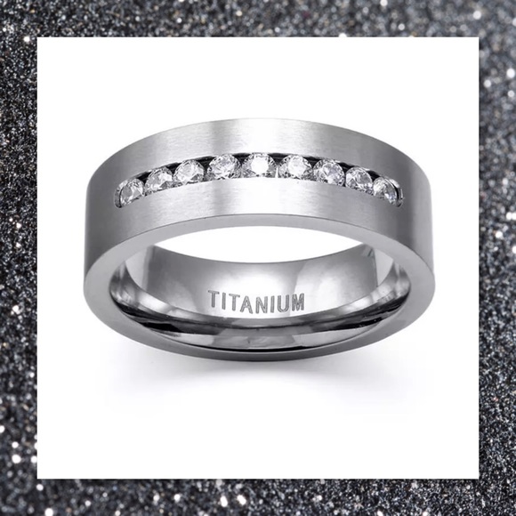 Glam Squad 2 You Jewelry - JUST IN🆕 8mm 316L Titanium Stainless Steel Ring